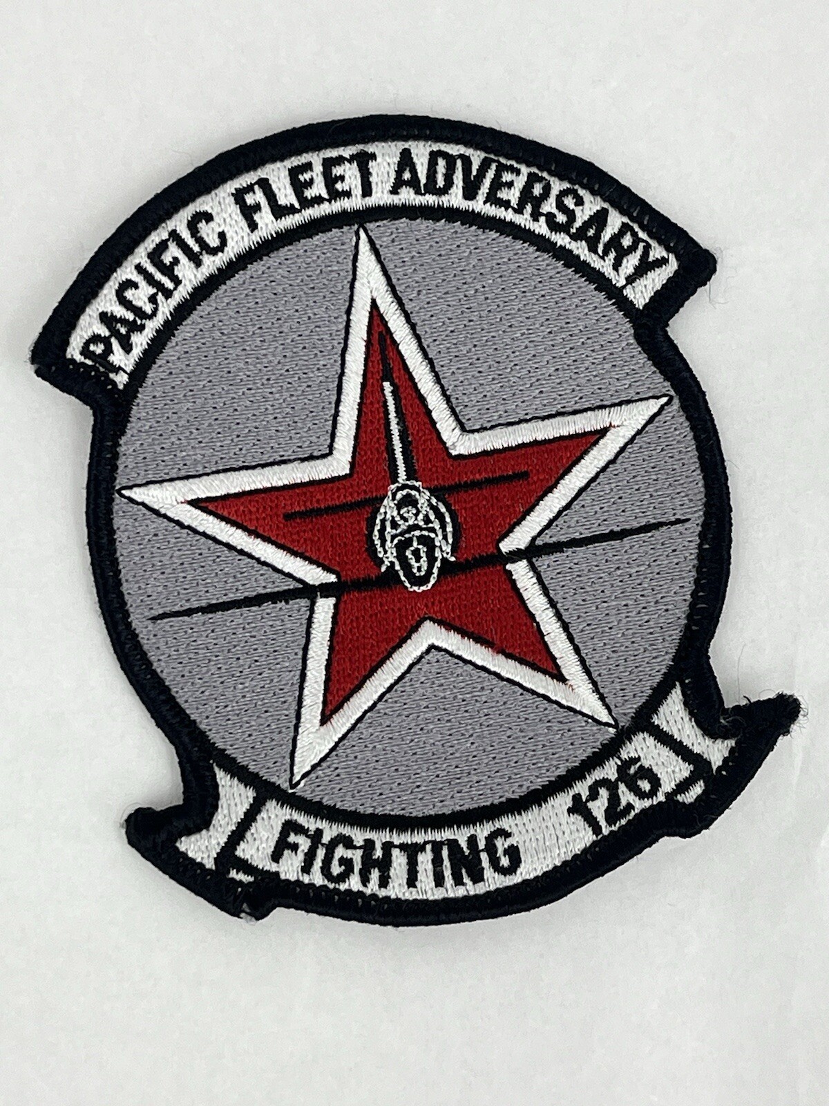 Vintage Military Patch “ Pacific Fleet Adversary Fighting 126 ”  (4”)