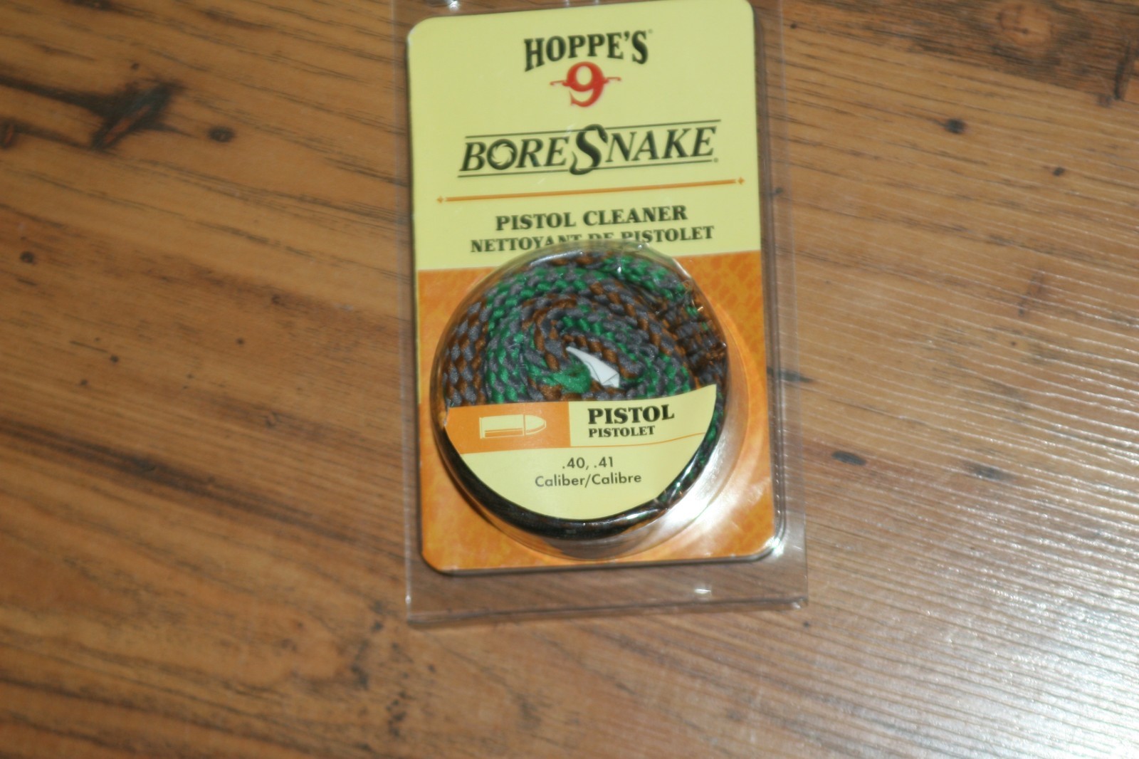 Hoppe's 9 Bore Snake Pistol Cleaner - .40/.41 Caliber - New