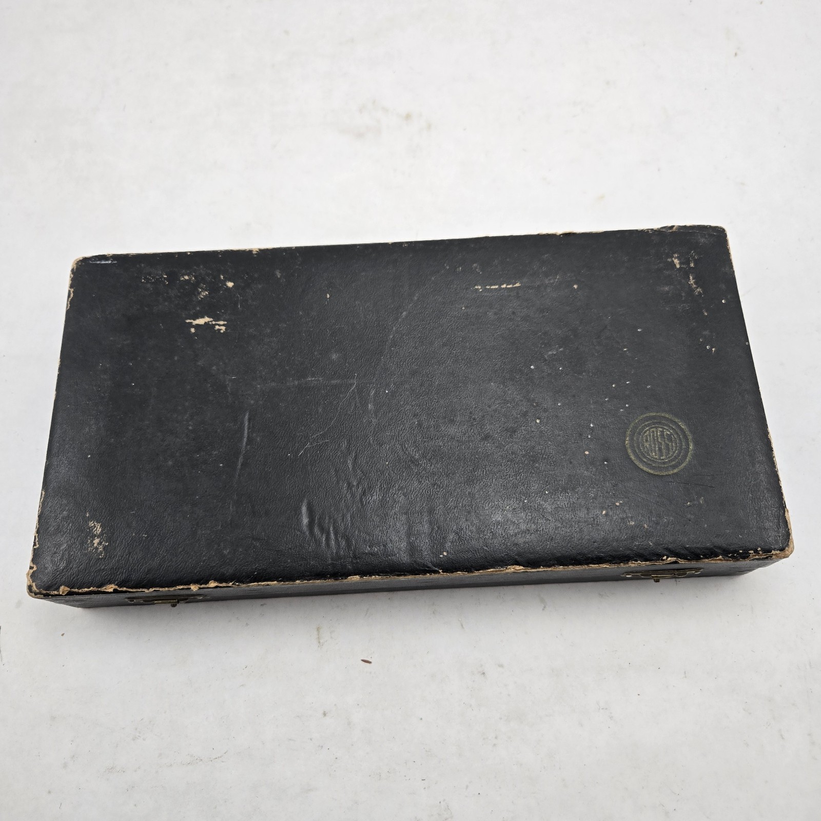 Vintage Rossi Revolver Case Box Red Felt Interior Padded