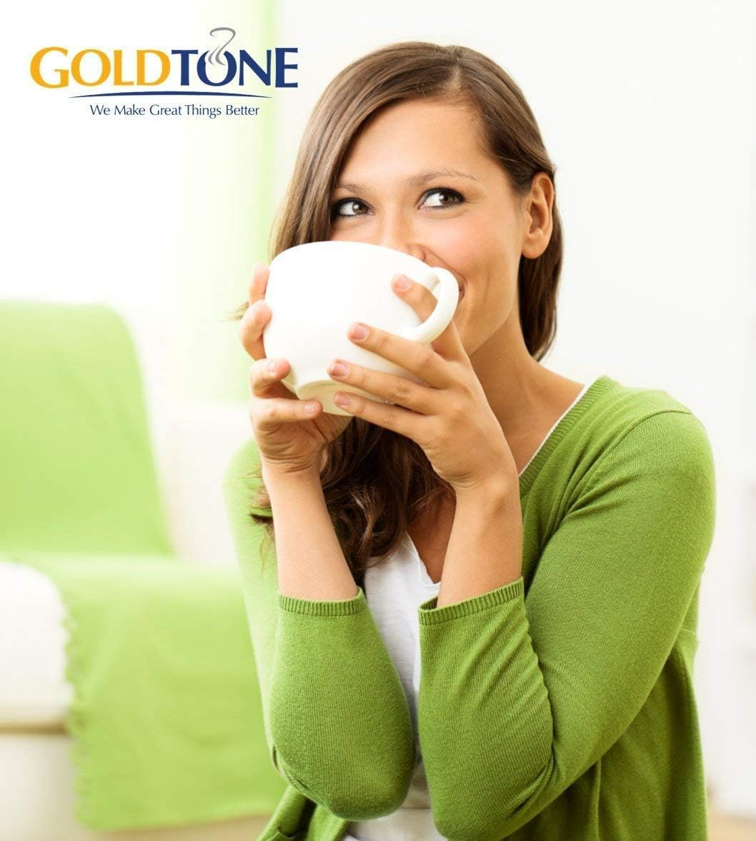 Goldtone Brand (Made in the USA) Reusable No.4 Cone Style Replacement Coffee Fil