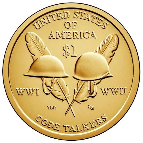2016-D Native American Golden Dollar Coin -D Mint- (UNC) Brilliant Uncirculated