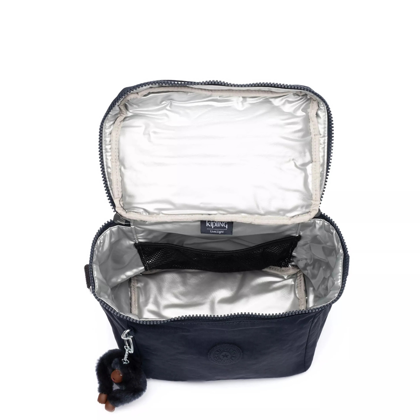 Kipling Graham Lunch Bag True Blue Tonal