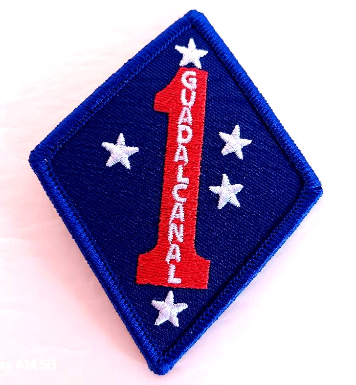 UNITED STATES MARINES 1ST DIVISION (Small 3-1/4") Military Patch PM0055 EE