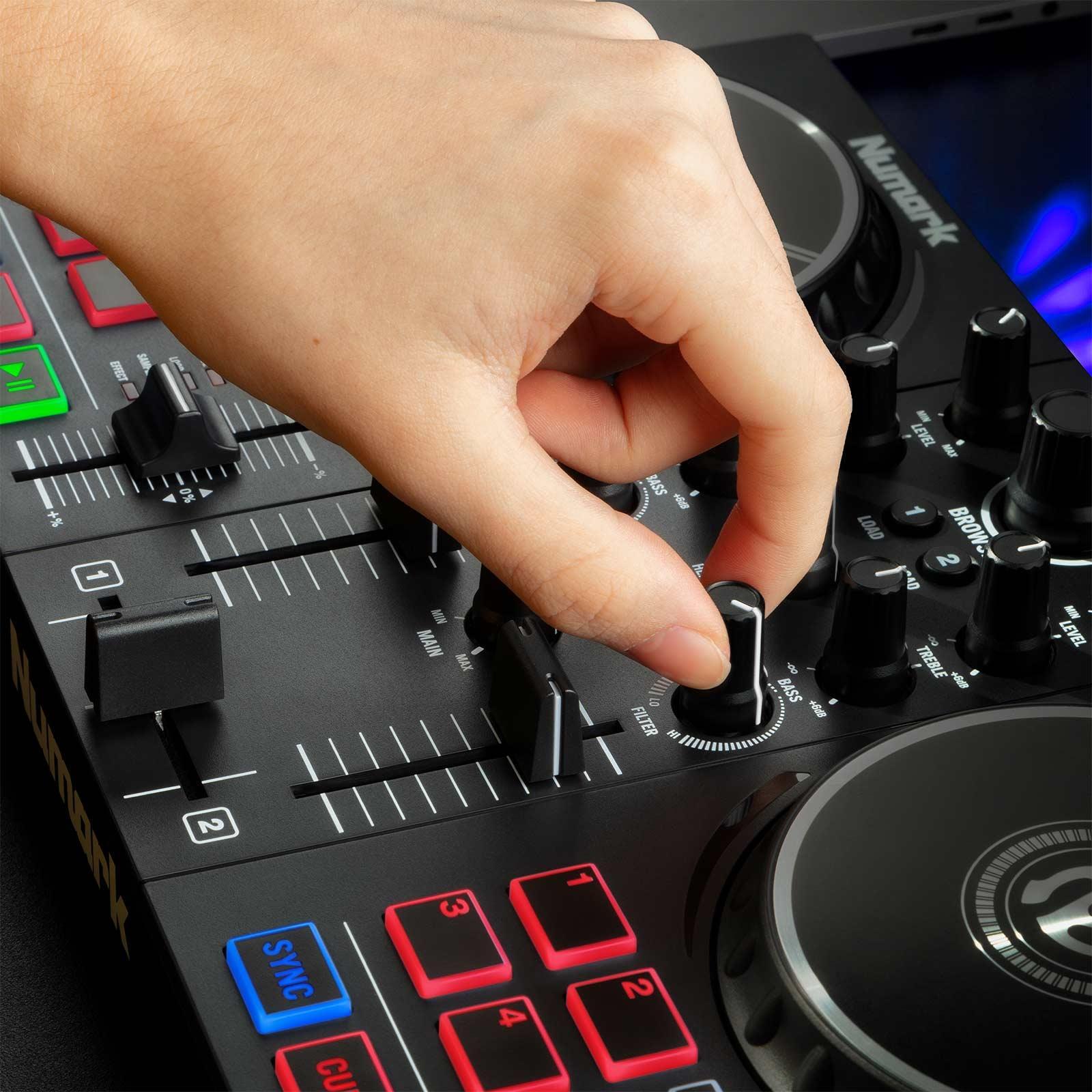 Numark Party Mix Partymix II Controller w/ Built In Light Show + Carry Case