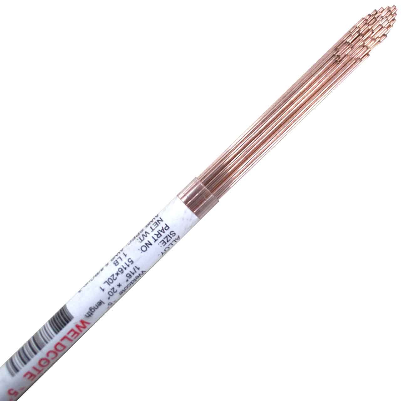 Weldcote "5" 1/16" x 20" 1 Lb Phos-Copper Silver 5