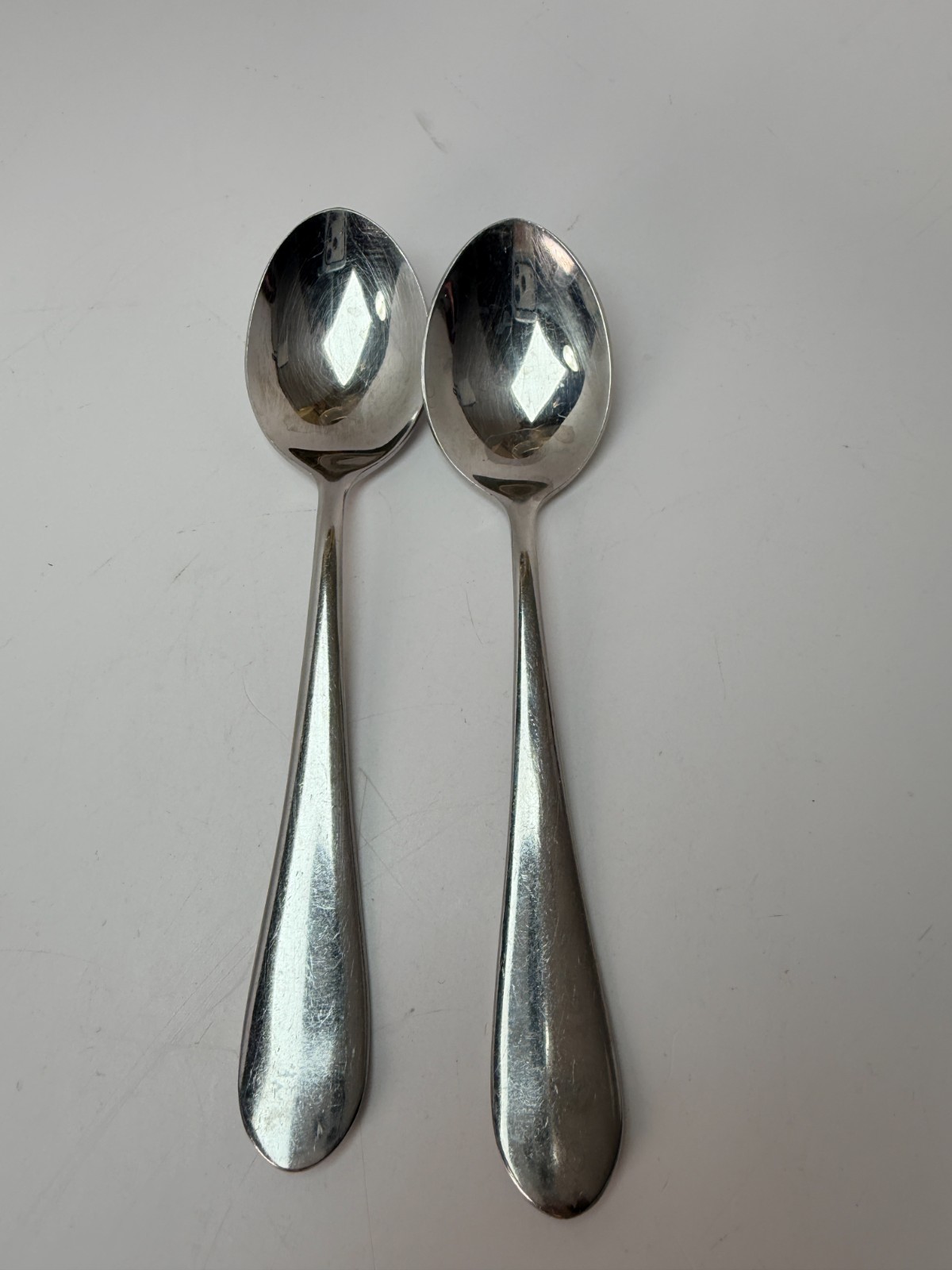 Wallace Continental Classic 18/10 Stainless Tea Spoon 6 7/8" Set 2