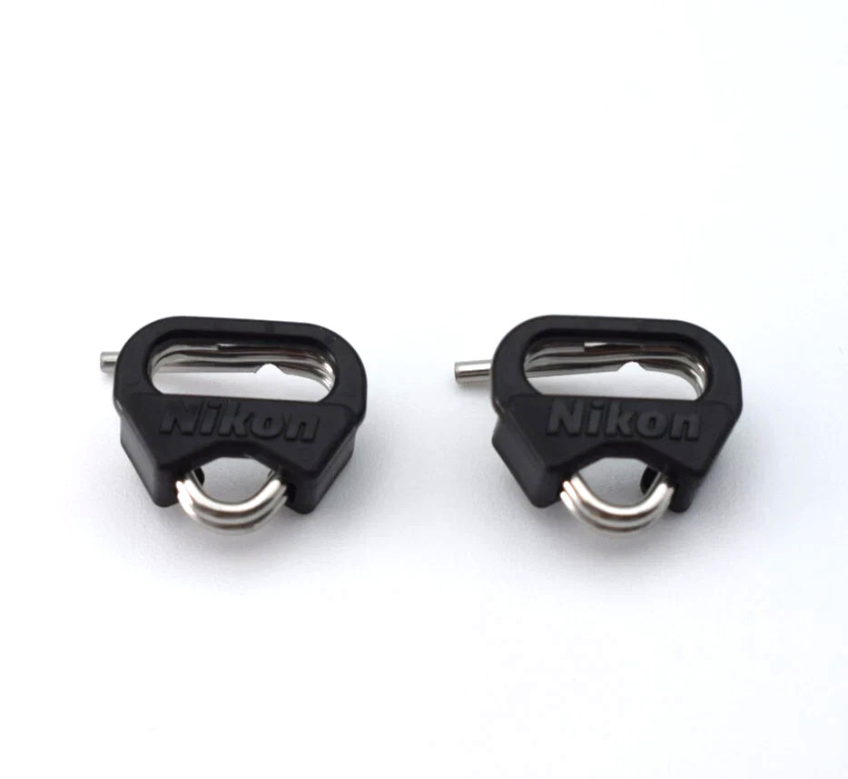 Nikon Triangular Strap lugs 2rings & 2covers for Film/Digital SLR Camera [New]