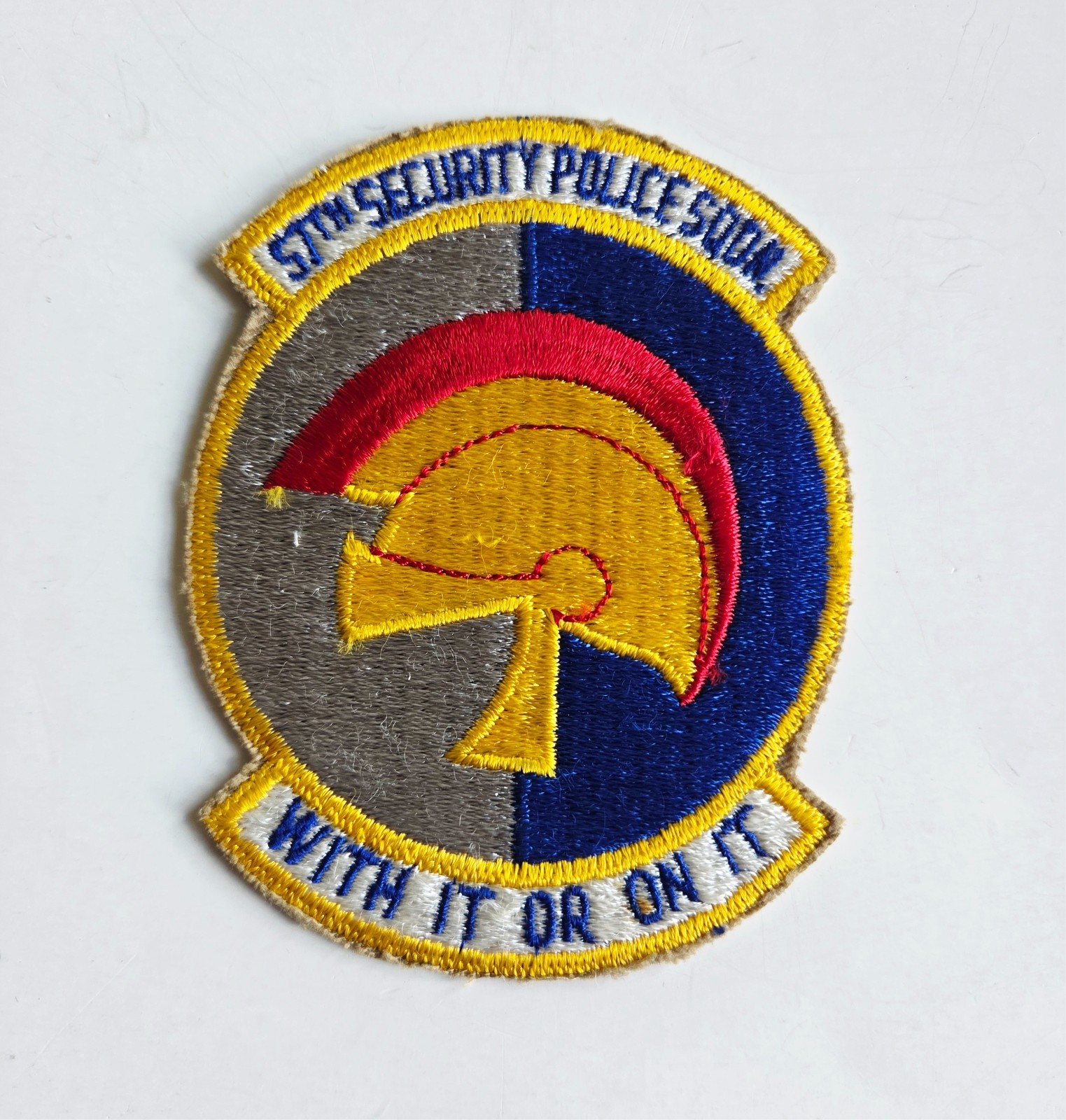 US Air Force 57th Security Police Squadron patch - USAF