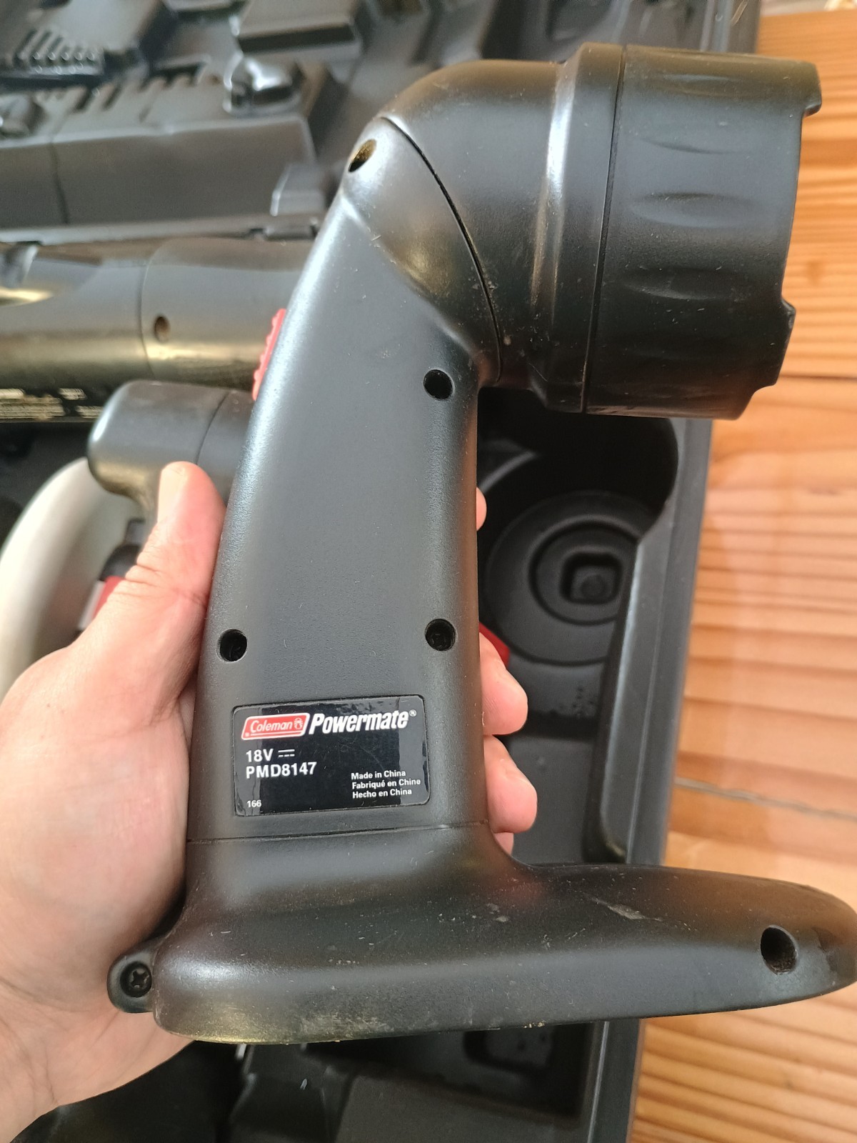 Coleman PowerMate Cordless Tool Set, Used, 3 Tools plus light 1 Battery