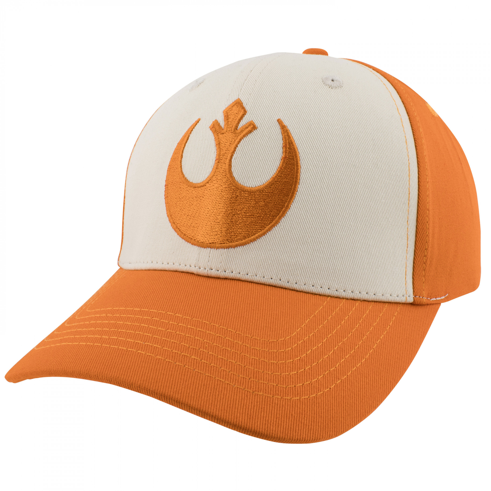 Star Wars Rebel Alliance Logo Orange Colorway Snapback Hat Orange