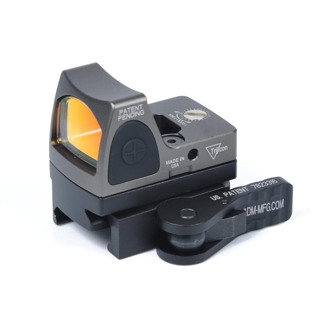 Red Dot Sight Base Mount Fit RMR QD Auto Lock Riser Mount Picatinny Rail Base
