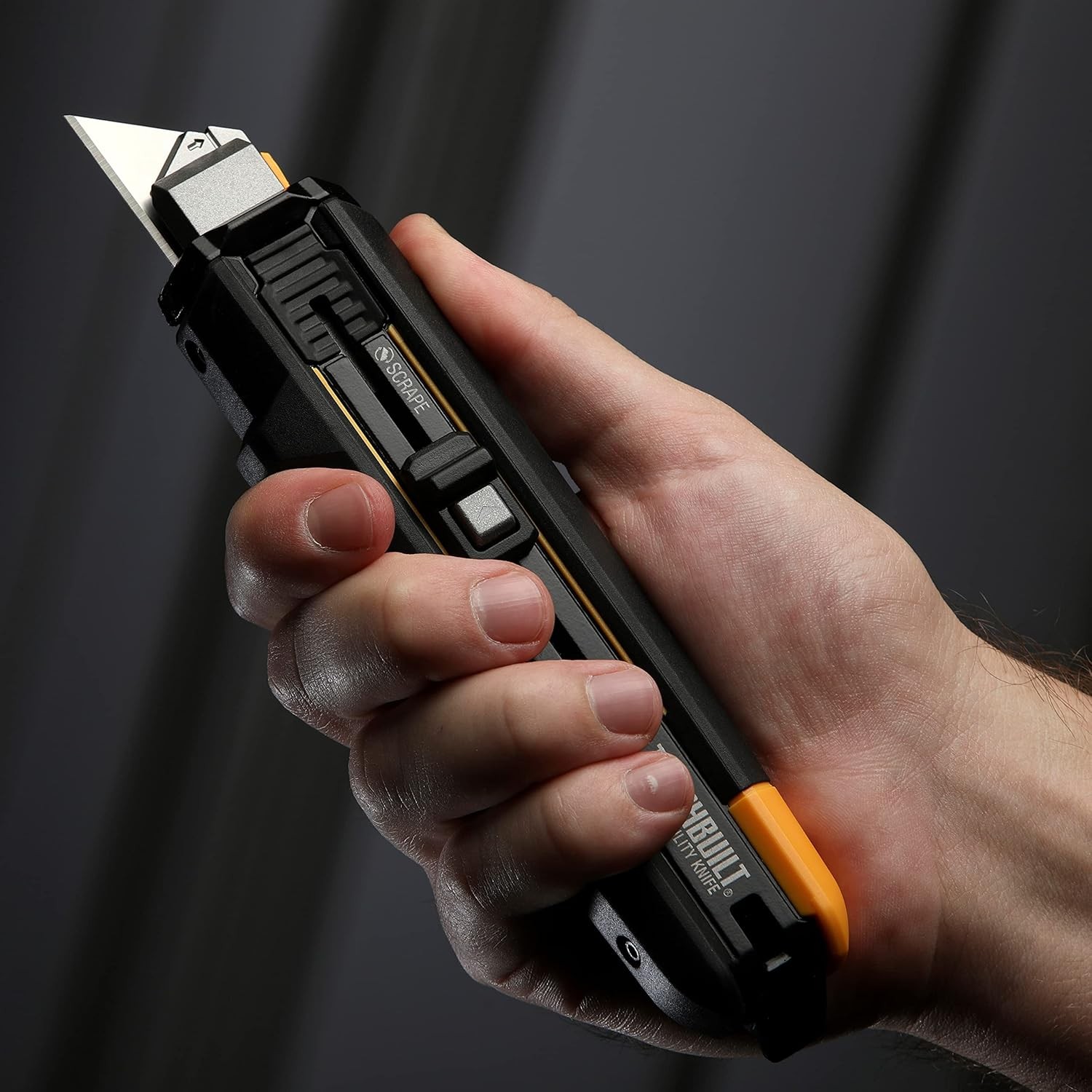 Scraper Utility Knife + 5 Blades - (TB-H4S5-01)