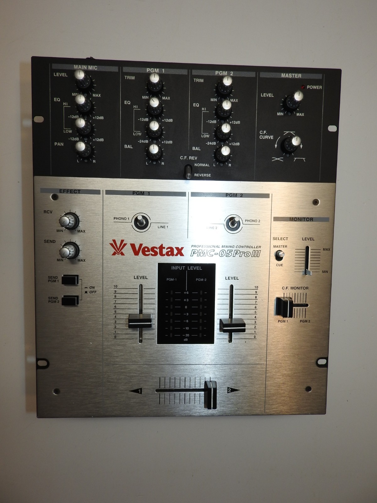 VESTAX PMC-05 III DJ MIXER (*READ AD!)