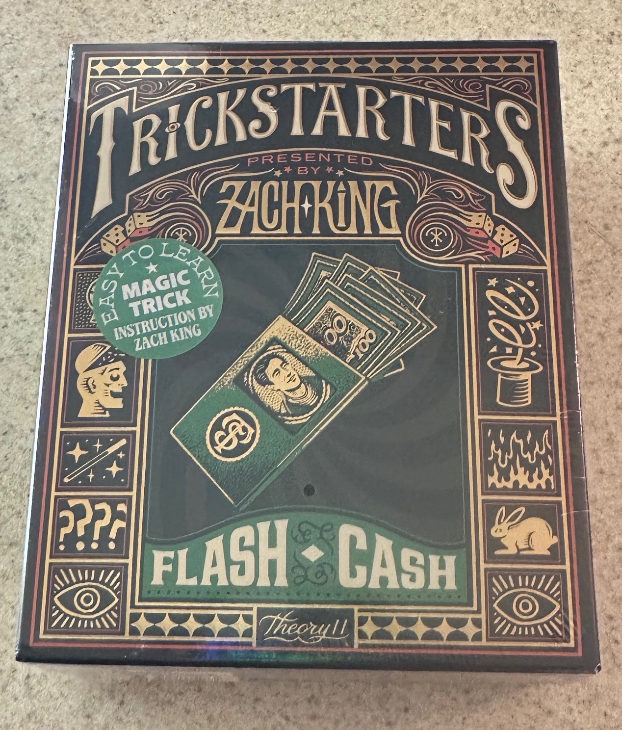 Trickstarters Presented By Zach King (New Sealed) - Flash Cash Magic Trick