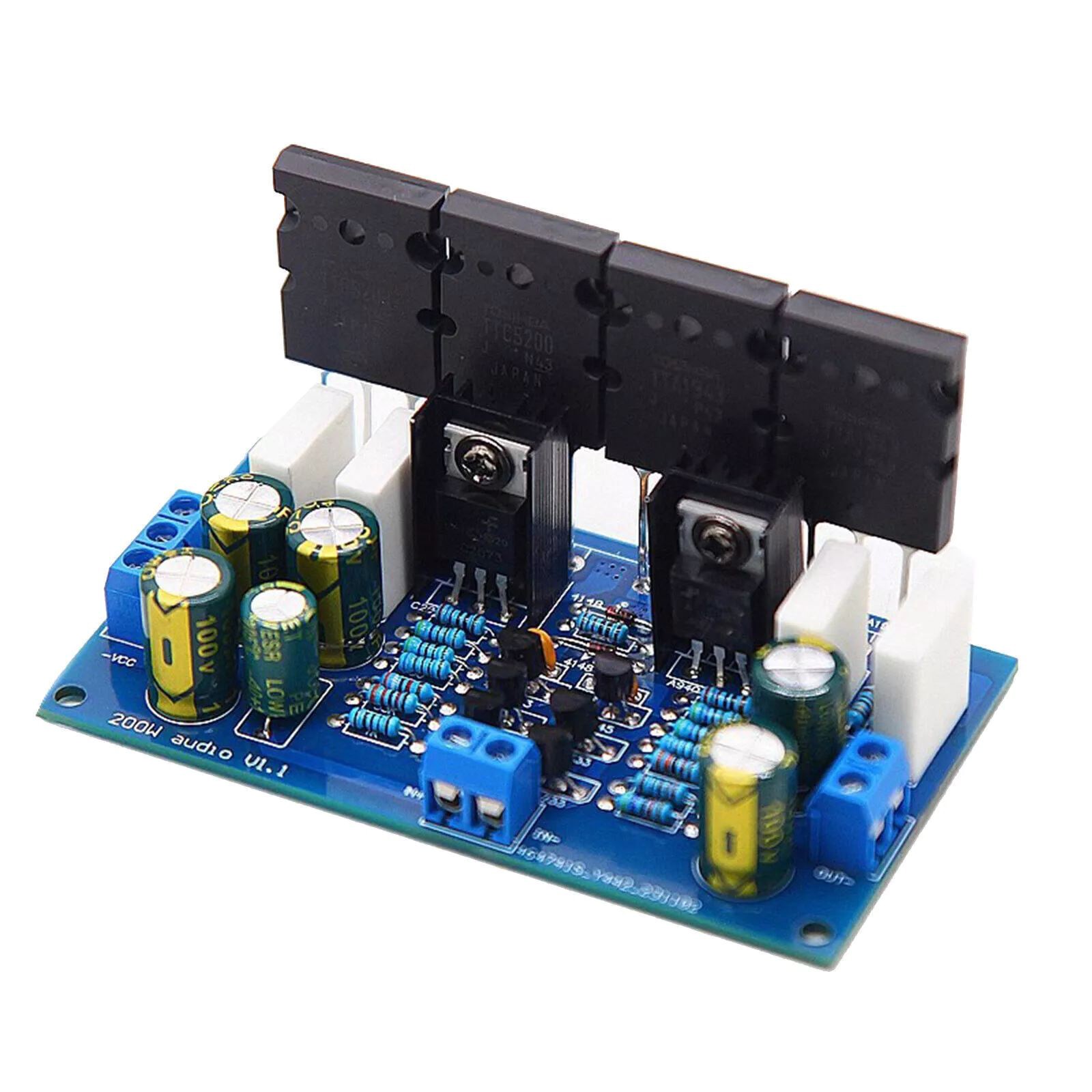 DC 35-60V 200W Mono Power Amplifier Board HiFi PCB Audio Amp Module Part