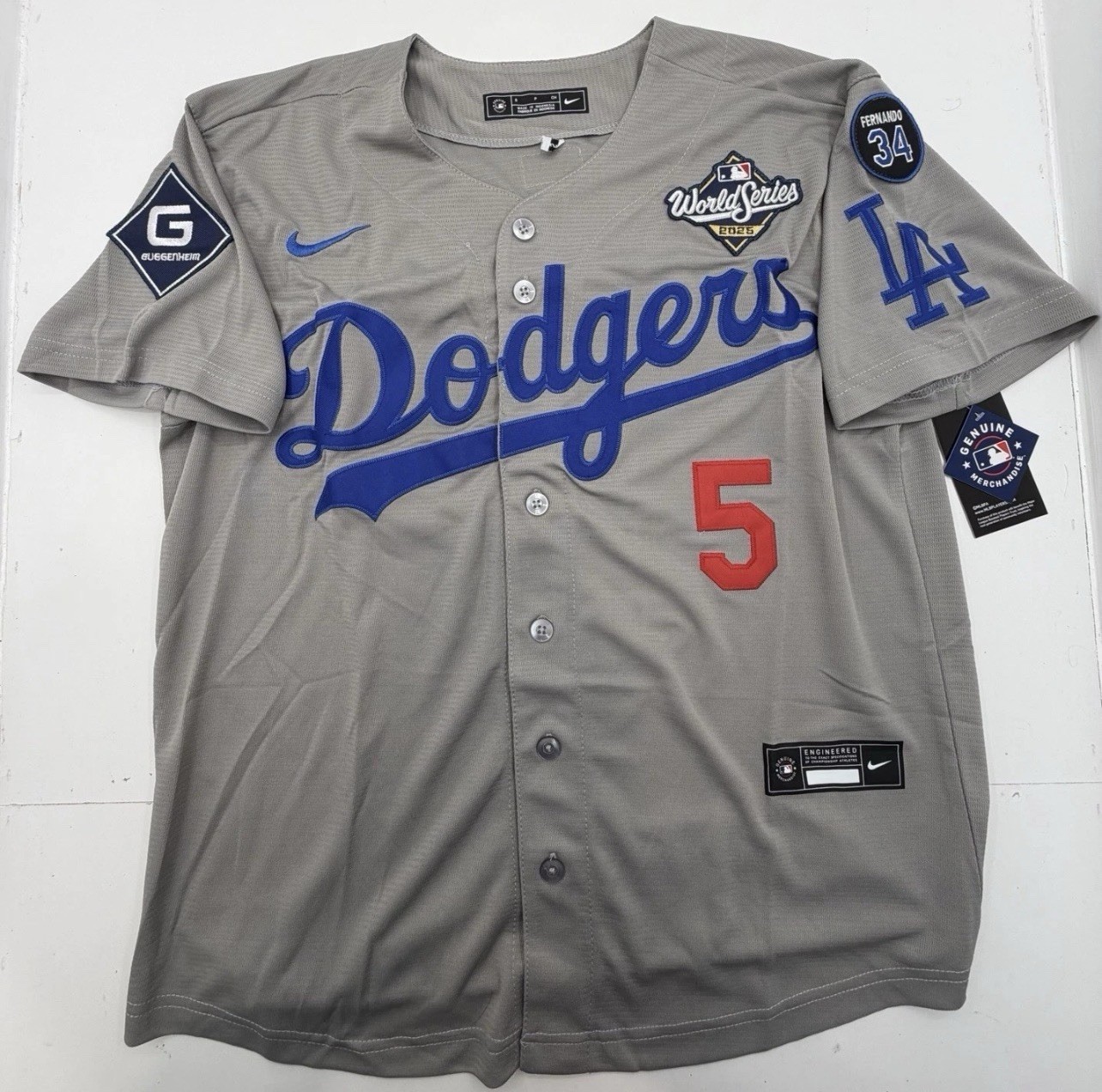 Dodgers 2025 World Series REP GRAY
