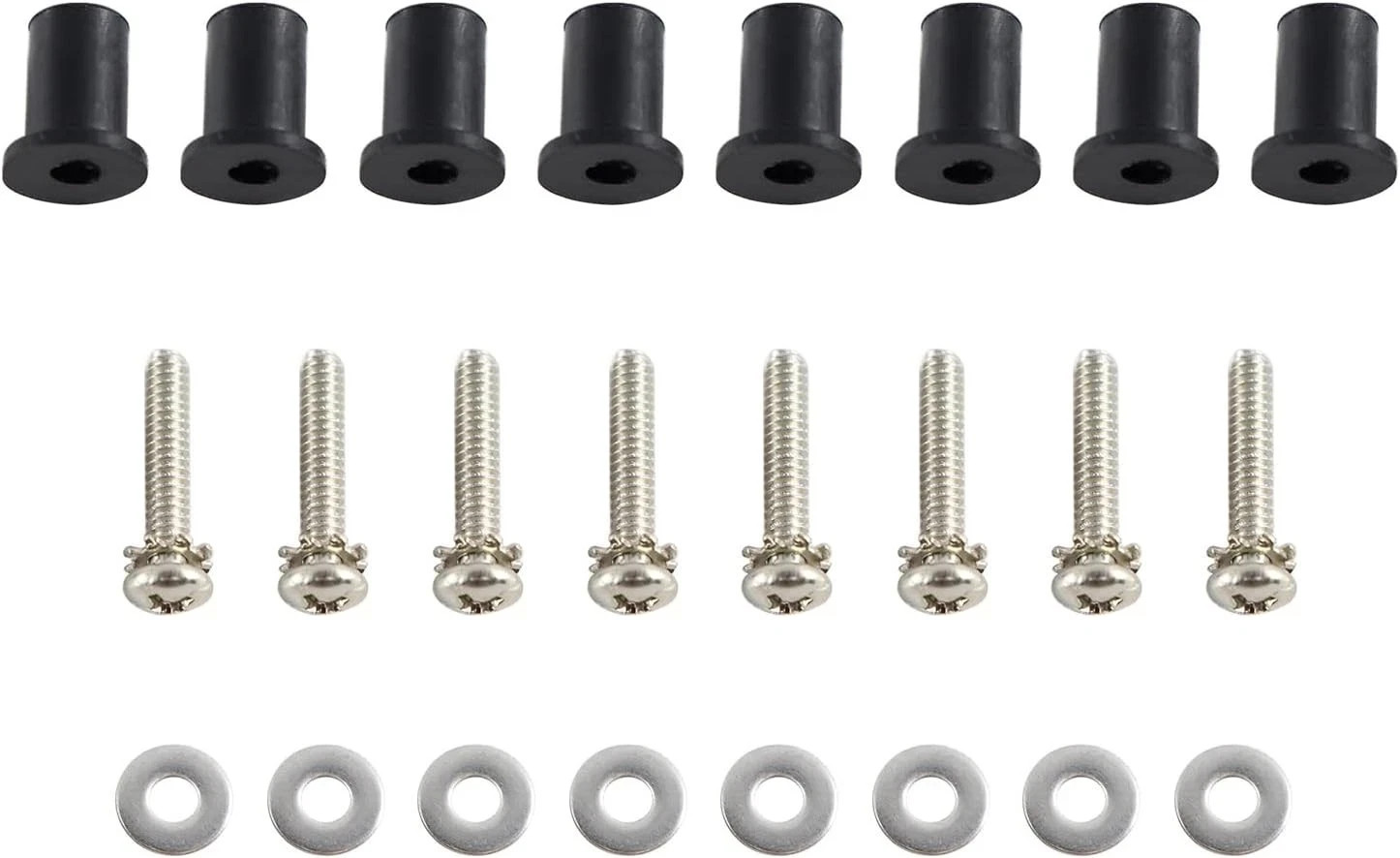 Harley Headlight Well Nuts - Harley Touring Headlight Bucket Nacelle Stainles...