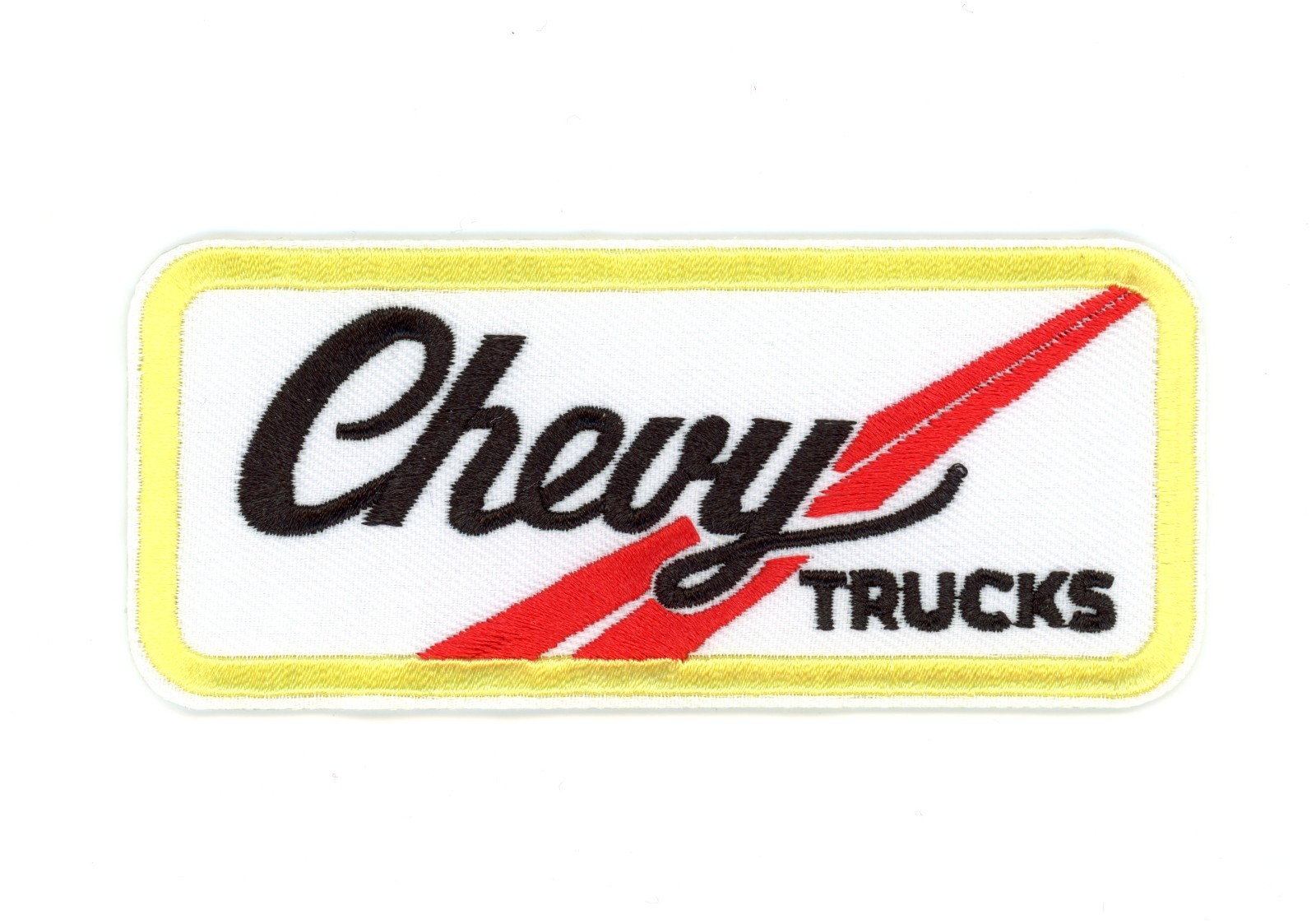 Chevy Chevrolet Trucks Patch Vintage Style Retro Bowtie Iron On Sew Hat Cap Car