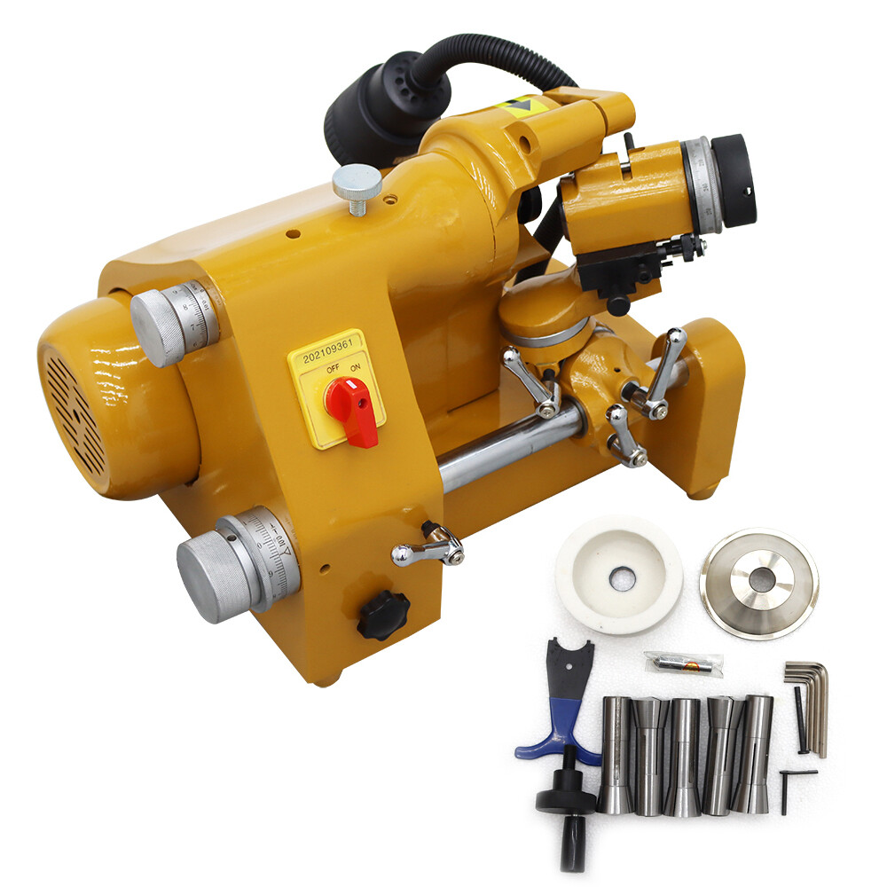 R8 Universal Cutter Grinder for U2 End Mill Twist Drill Sharpening Machine 220V
