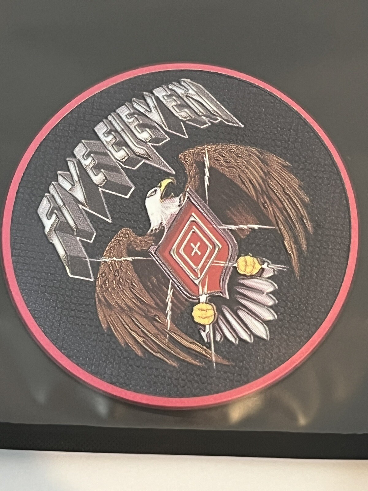 5.11 Tactical EAGLE ROCK Round Patch with Hook Backing NEW