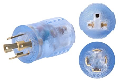 ONETAK NEMA L14-30P to 5-15R 5-20R 6-15R 6-20R Compact 240V 50 Amp 4 Prong
