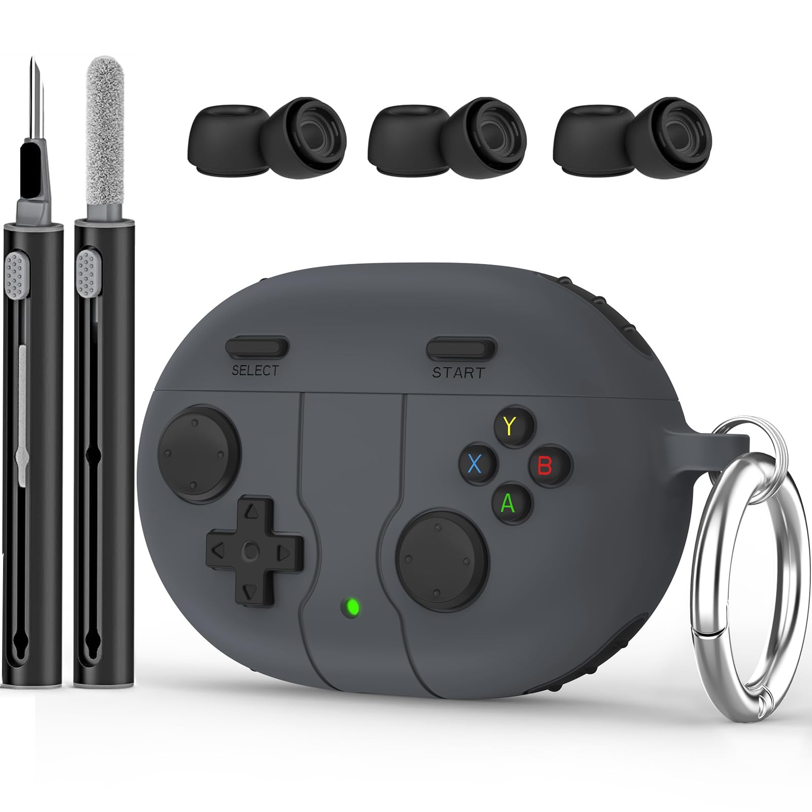 Beats Studio Buds Plus Case Cover, 2021/2023 New Buds, Dark Grey