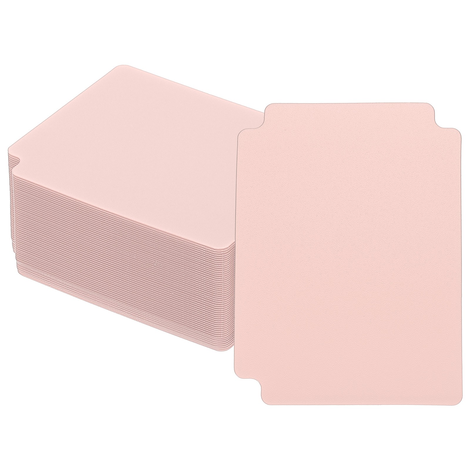 50 Pcs Index Card Dividers Football Trading Card Storage Dividers Pink