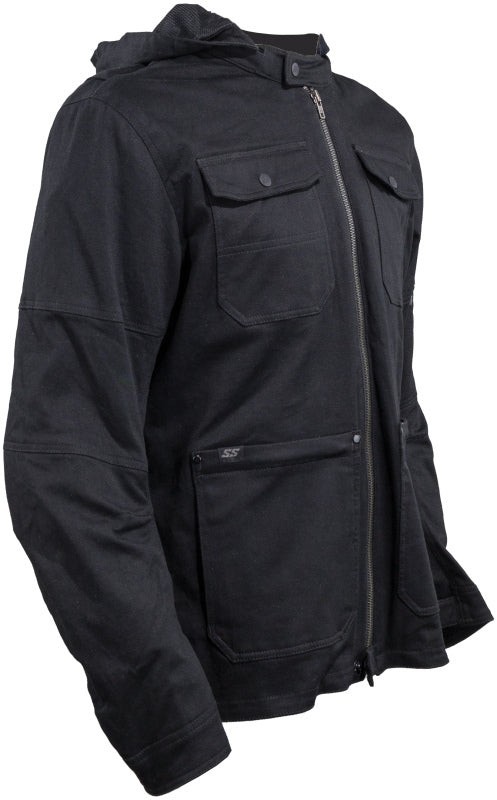 SpeedandStrength 609831 Dogs Of War 2.0 Textile Jacket Black - XL