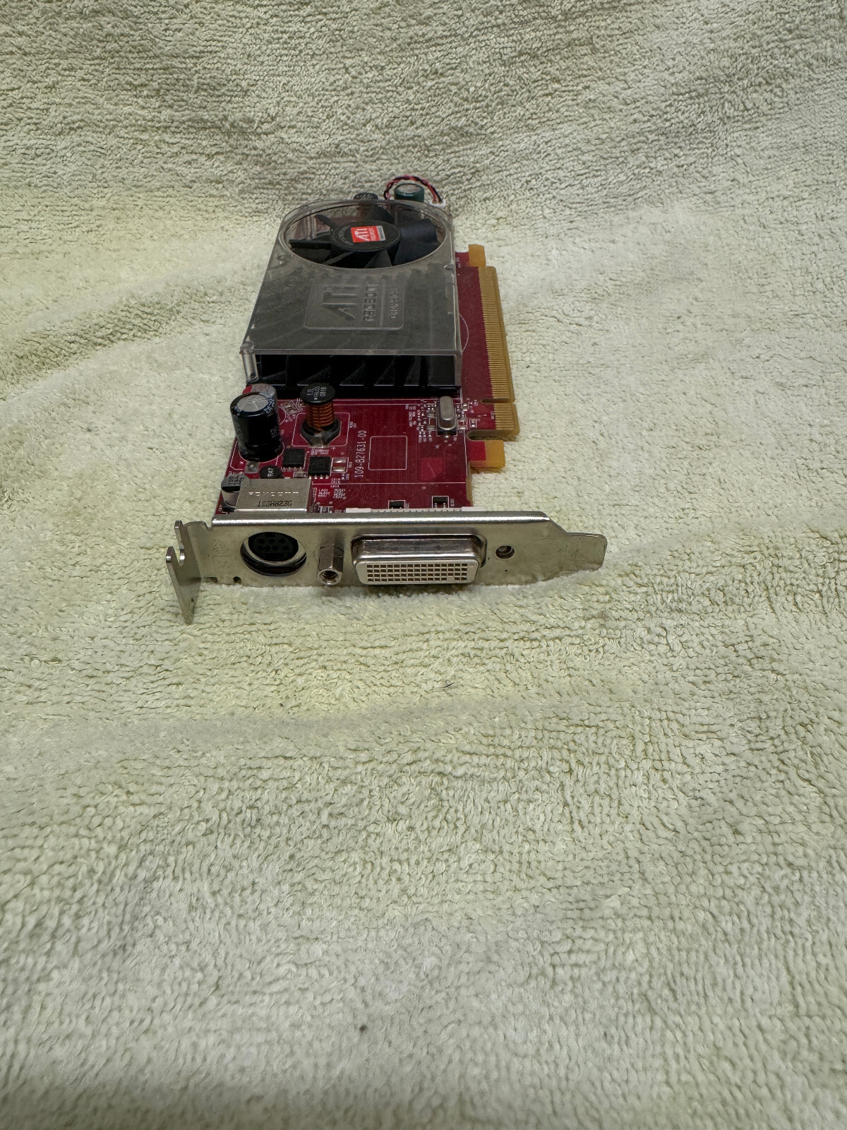 Lot of 2 ATI Radeon 109-B227602 (B) 256MB Video Cards - Red