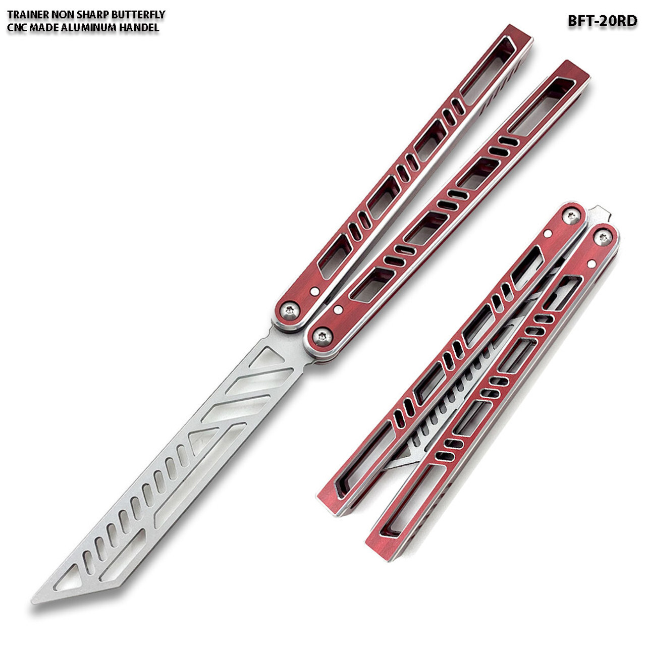 CNC Red Squid Triton Model Non-Sharp Professional Trainer - Butterfly