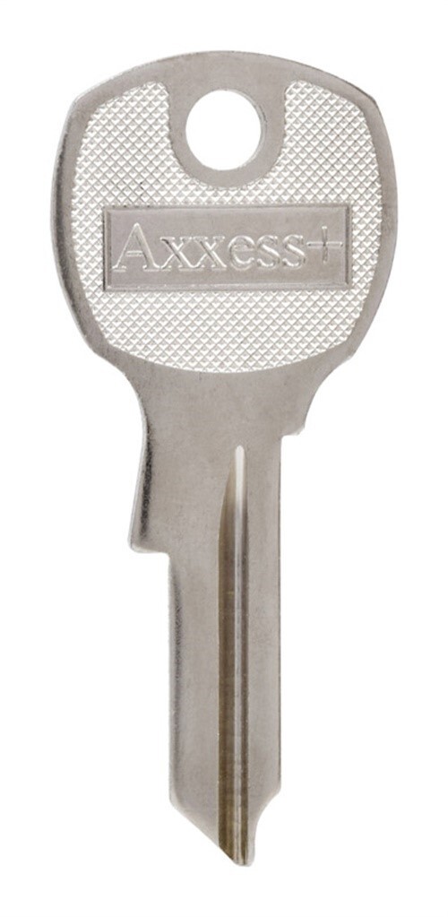 Hillman 88093 Brass Nickel #107 Universal Single Sided Blank Key (Pack of 10)