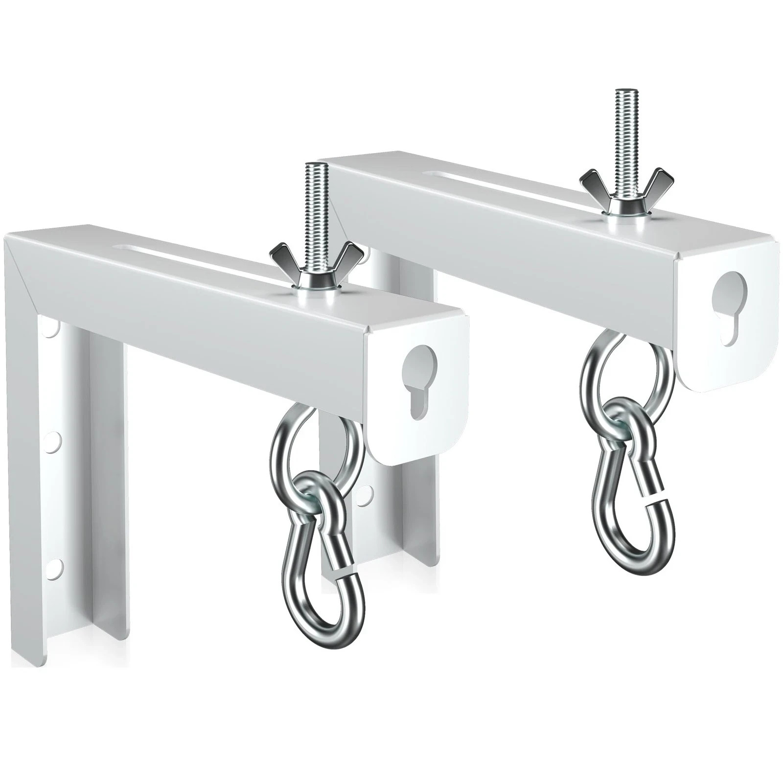XINLEI Universal Projector Screen Wall Mount L-Brackets Hanging Ceiling Mount...