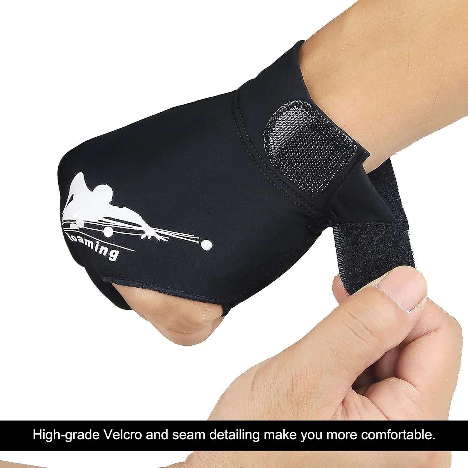 Professional Left-Hand Billiard Pool Gloves - Adjustable, Lightweight Design