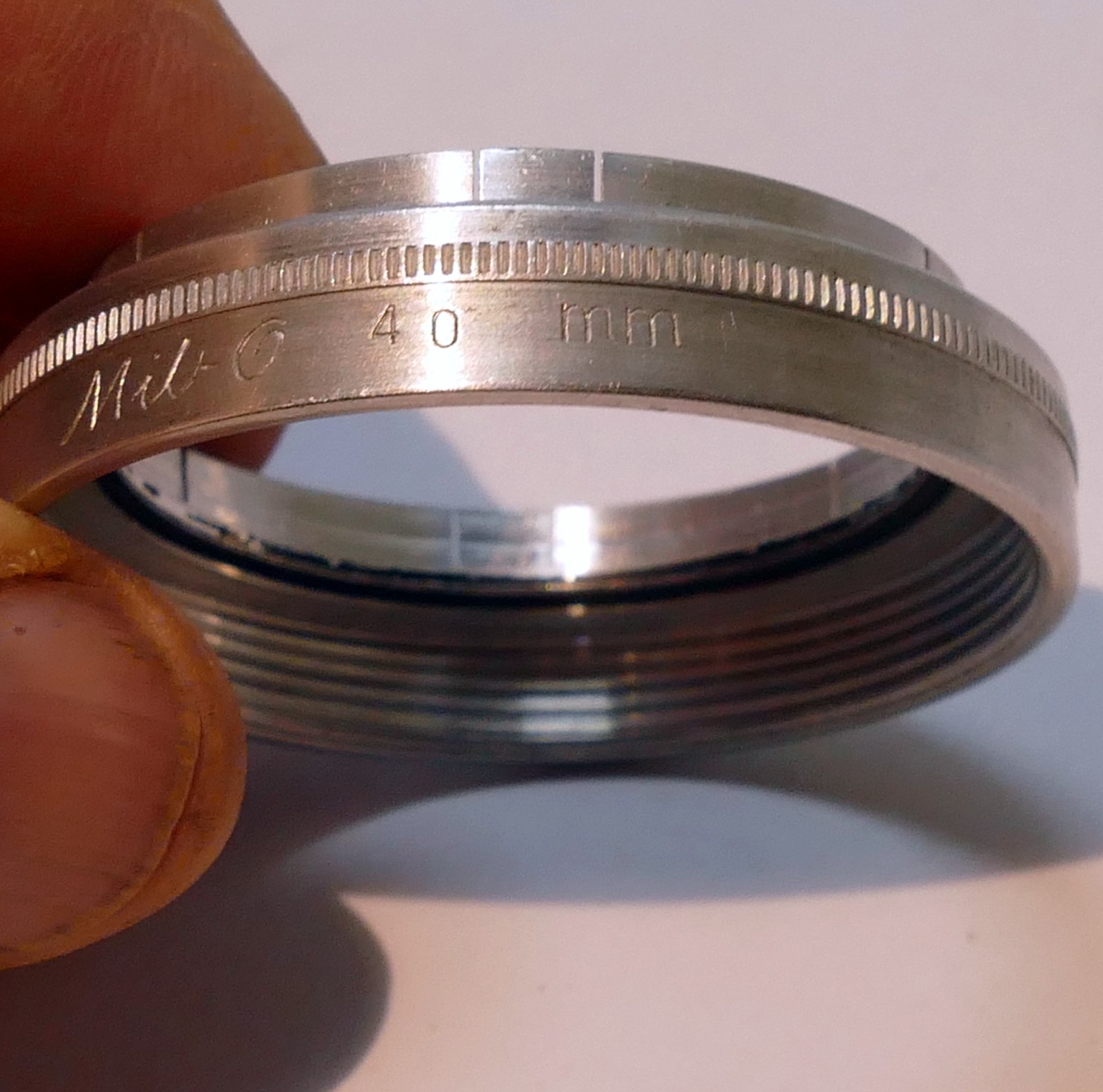 Milo 40mm ID to Series VI 6 Lens 44mm 44.5mm Step Up Ring rangefinder 5cm