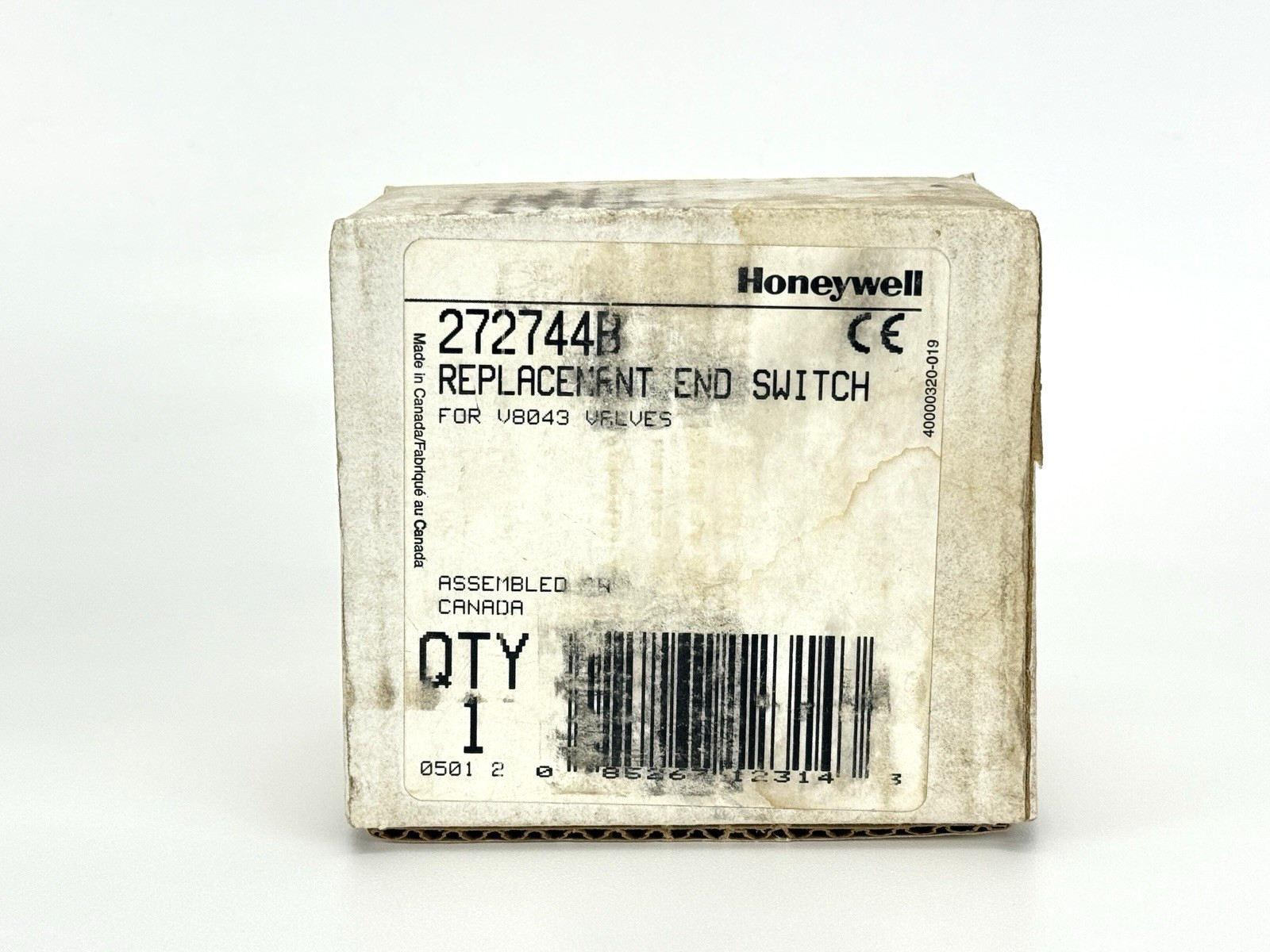 Honeywell 272744B Replacement End Switch for V8043 Valves