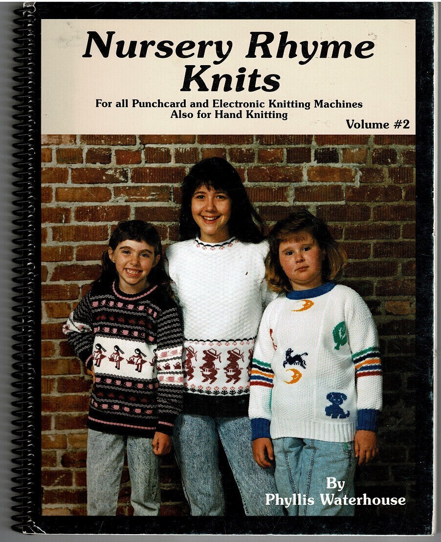 NURSERY RHYME KNITS VOL. 2 KNIT BOOK BY PHYLLIS WATERHOUSE