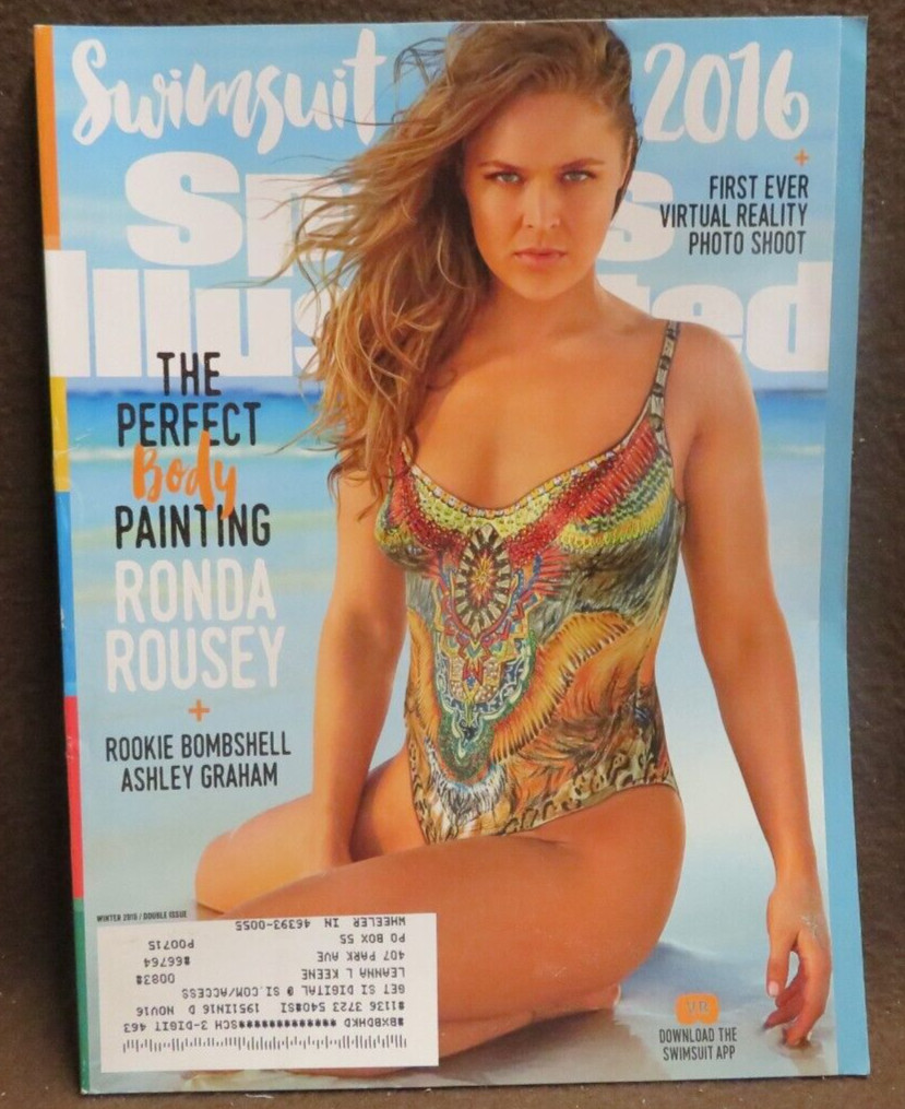 SIS65 SPORTS ILLUSTRATED SWIMSUIT EDITION FEBRUARY 23 2016 RHONDA ROUSEY