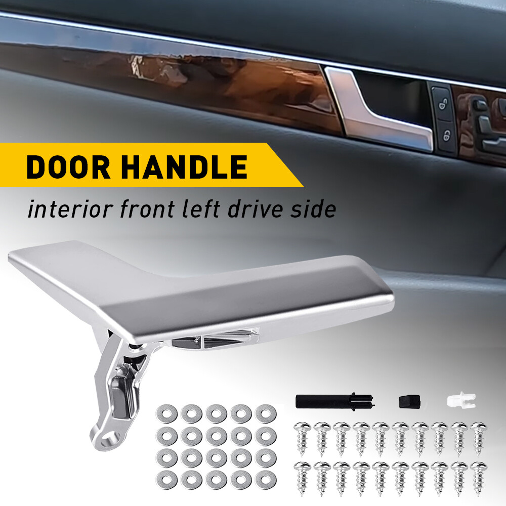Left Driver Side Matte Inside Door Handle Repair For Kit Mercedes C250 C300 C350