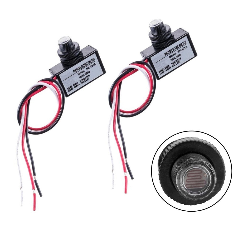 Button Style Photo Control Switch Compact Design Intelligent Light Control