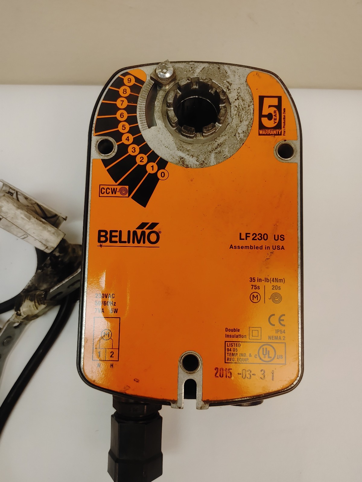 Belimo Rotary Actuator LF230 Fail-safe 230V,