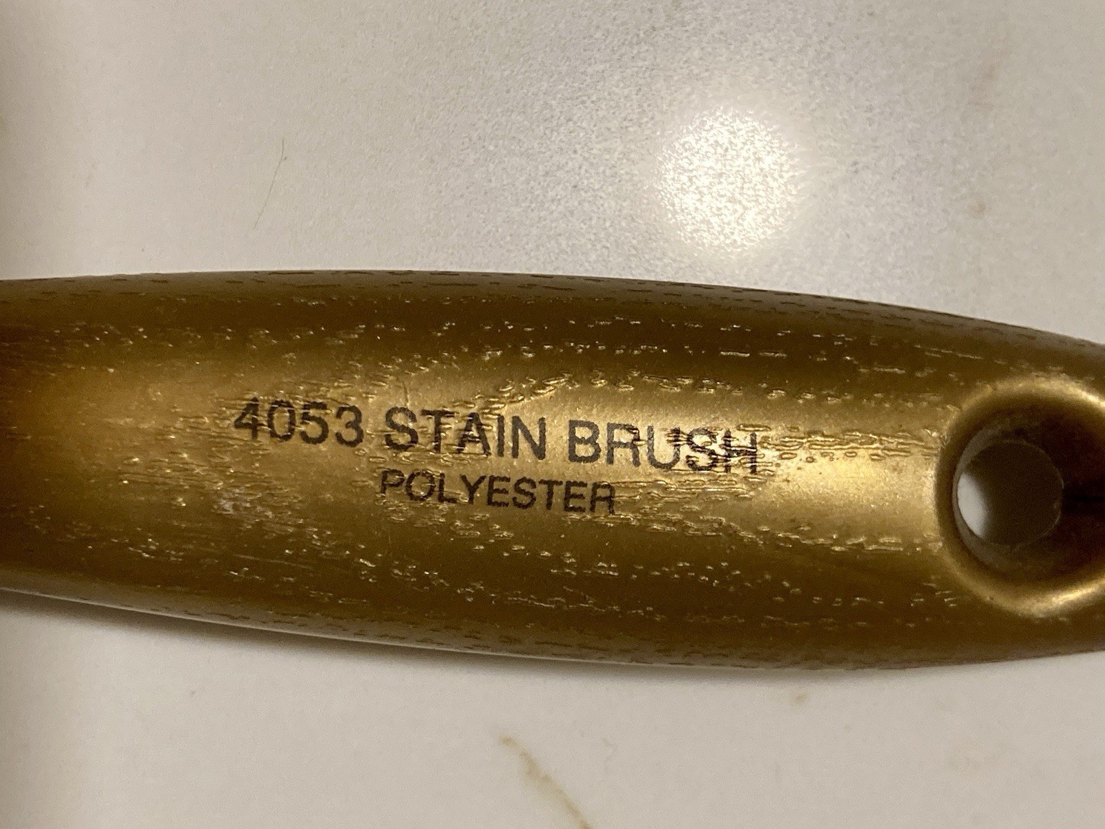 NEW OLD STOCK Wooster Brush Company 4053 Stain Brush 4"