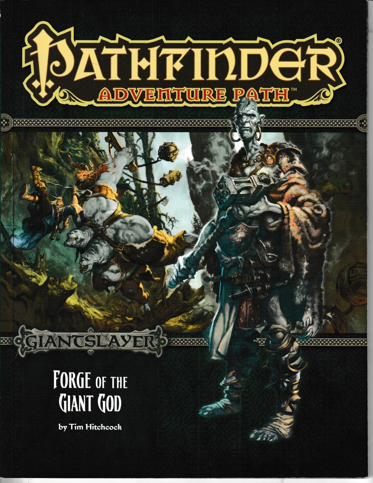 Paizo Pathfinder #93 "Giantslayer #3 - Forge of the Giant God" VG+