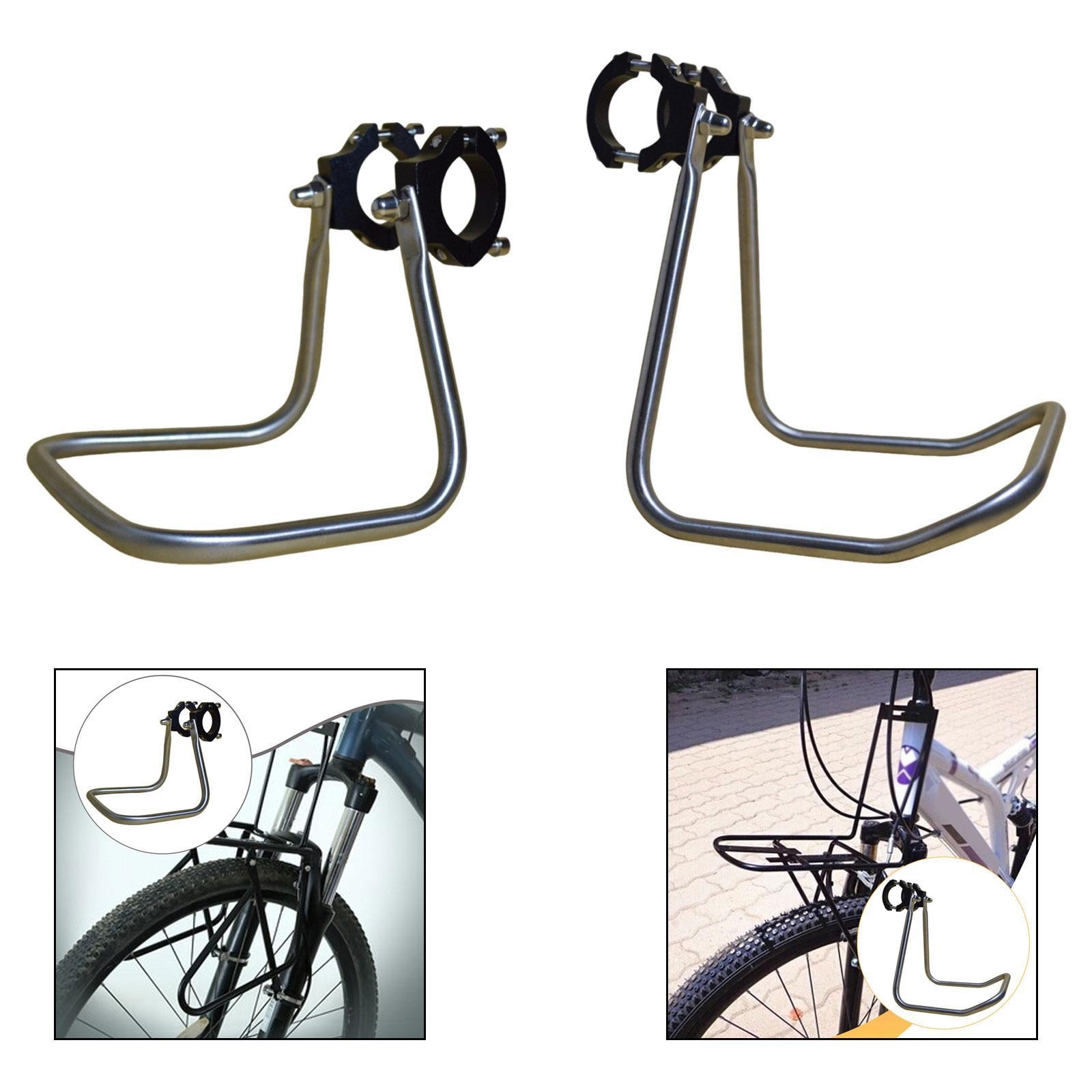 Bike Front Rack Cargo Rack Heavy Duty Professional Accessories Supplies Sturdy