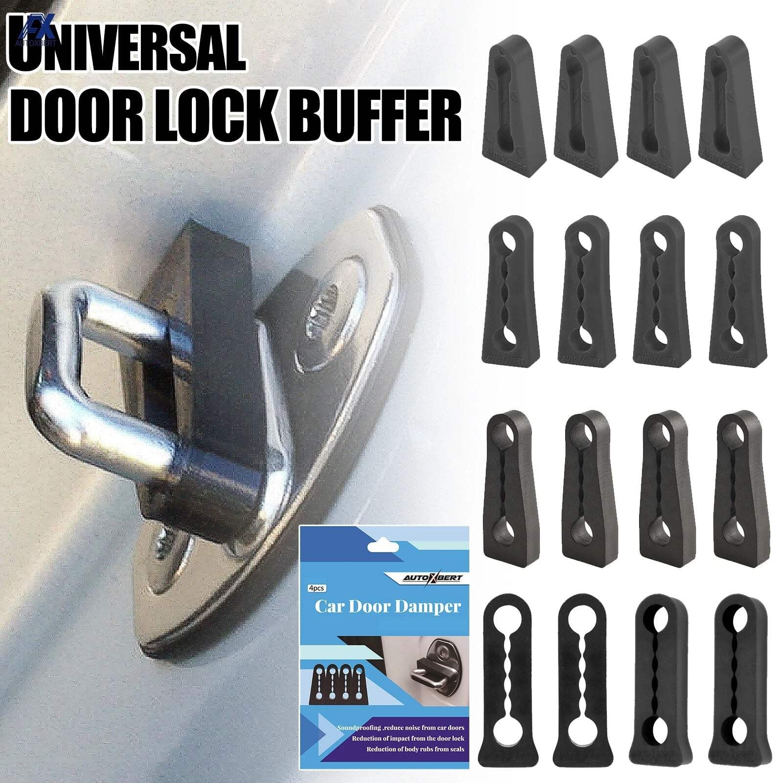 Universal Car Door Lock Damper Buffer For Toyota Nissan VW Hyundai KIA Peugeot D