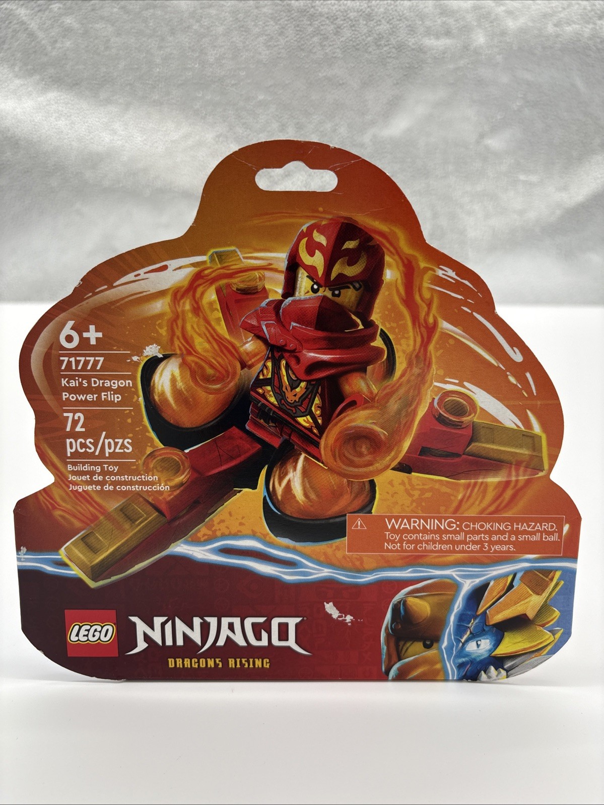 LEGO NINJAGO: Kai's Dragon Power Spinjitzu Flip 71777 New~Sealed