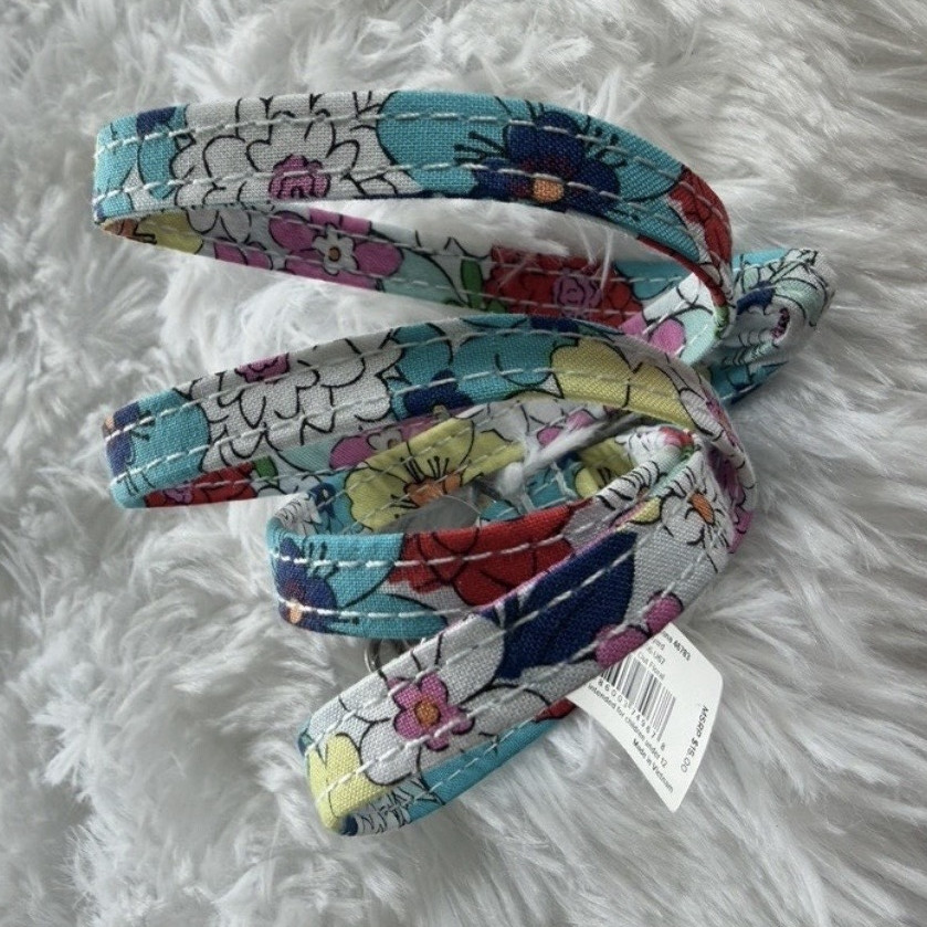 Vera Bradley *Far out Floral* Breakaway thin lanyard  NWT 019