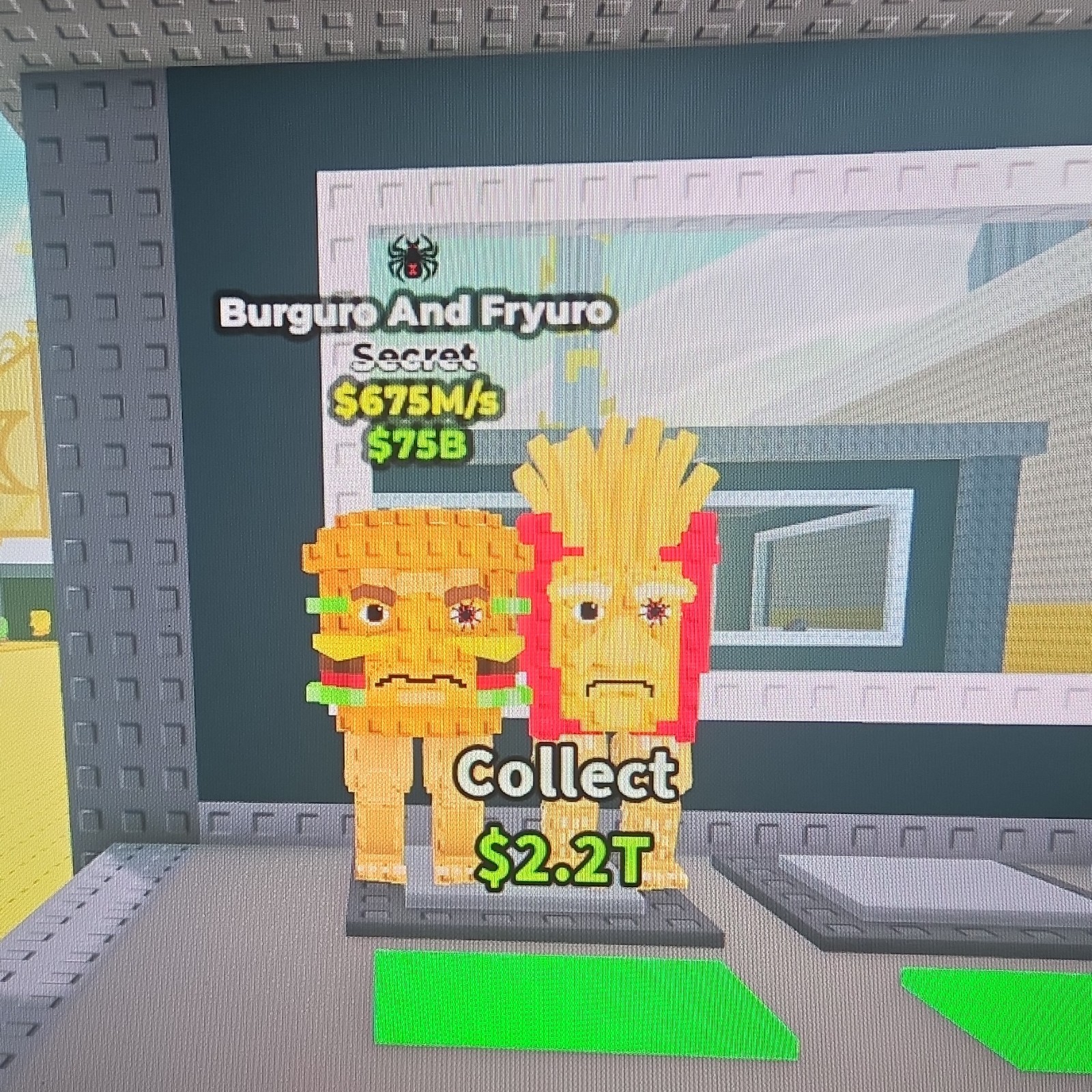 Burguro and Fryuro Secret Collectible Game Item Asset Character