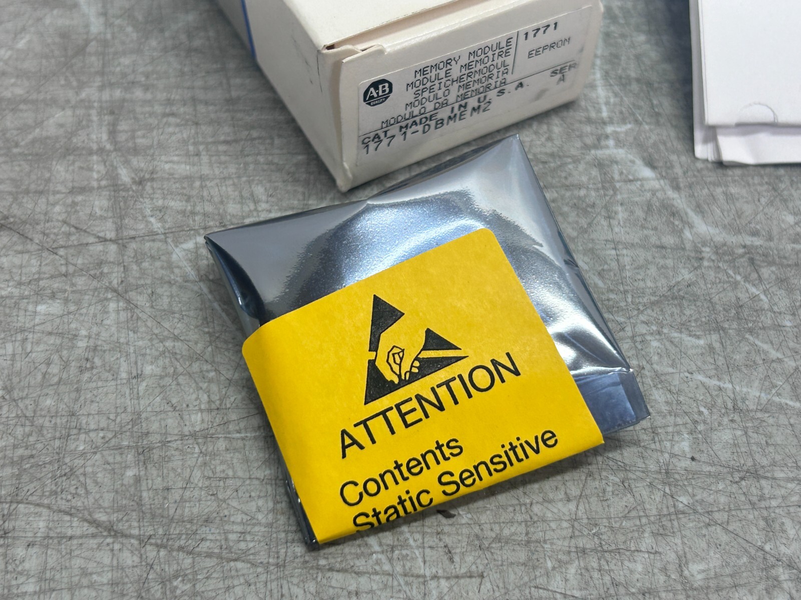 Allen-Bradley 1771-DBMEM2 32K Memory Module EEPROM Ser.A for PLC-5/20 NEW