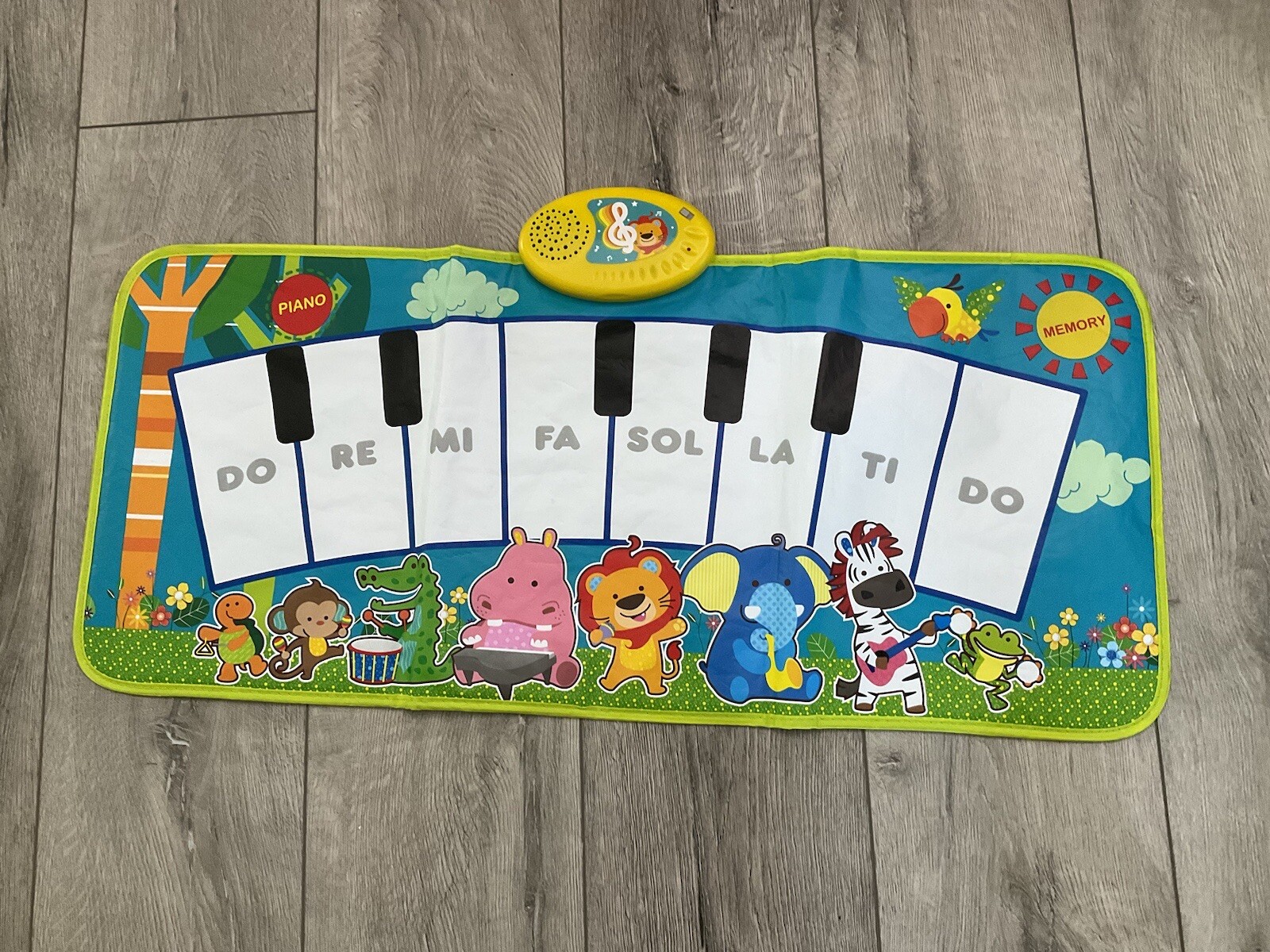 Child Floor Step-On Piano Works Great. 31” Long. Excellent Condition.