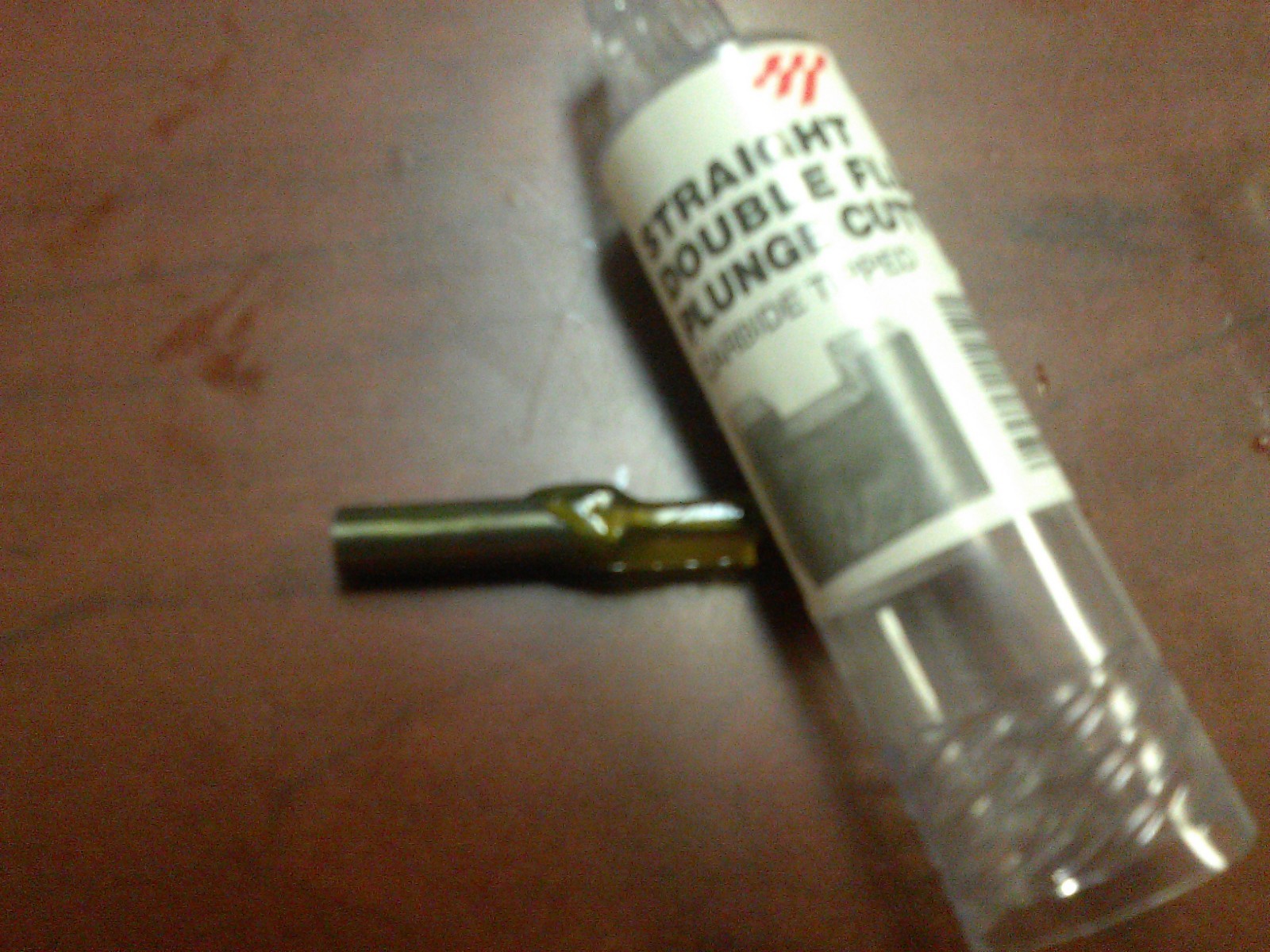 New 43327PC STRAIGHT DOUBLE FLUTE PLUNGE CUT BIT Porter Cable Router Bit